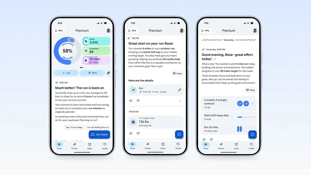 Google 每月 9.99 美元的 AI 健康教練將於 5 月 19 日推出
